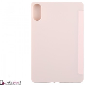 Smart soft dirbtinės odos dėklas - rausvas (Xiaomi Redmi Pad Pro 12.1/Poco Pad 12.1)